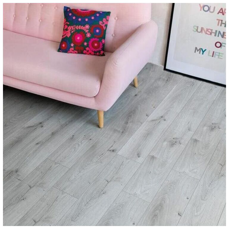 Gyant Light Grey 62003073 Podłoga Laminowana Wodoodporna z wzorem jasnoszarego dębu matowego - zdjęcie nr: 4