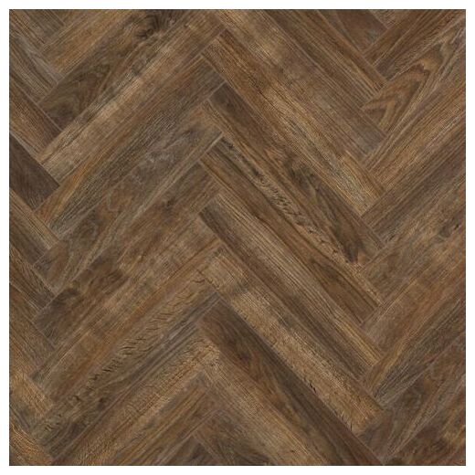 Panele laminowane Java Brown 62002718 w jodełkę o ciepłym brązowym odcieniu z szarymi tonami - zdjęcie nr: 2