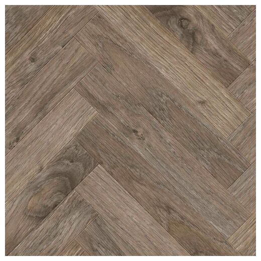 Panele laminowane Java Brown 62002719 jodełka w brązowym odcieniu z wyraźnym rysunkiem słojów
