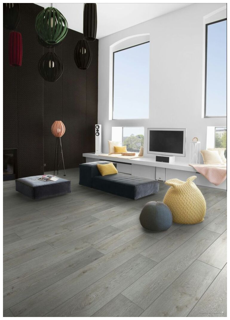 Szare panele laminowane Texas Grey 62003096 z wyraźnymi słojami i matowym wykończeniem - zdjęcie nr: 5