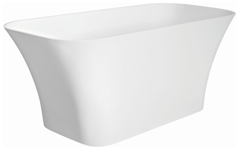 besco assos 160 wanna wolnostojąca + klik-klak czarny 160x70 (wmd-160-akb) 