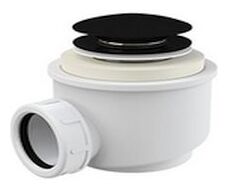 besco assos 160 wanna wolnostojąca + klik-klak czarny 160x70 (wmd-160-akb) 