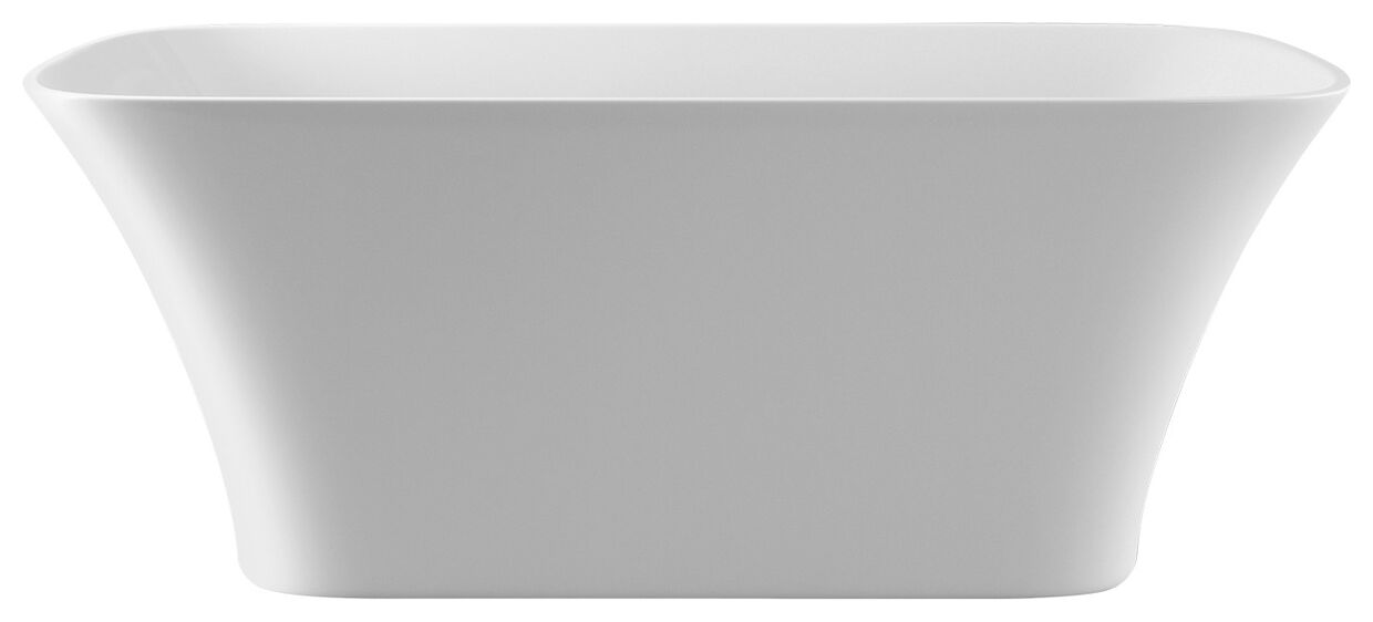 besco assos s-line black & white 160 wanna wolnostojąca 160x70 (wmd-160-alw) 