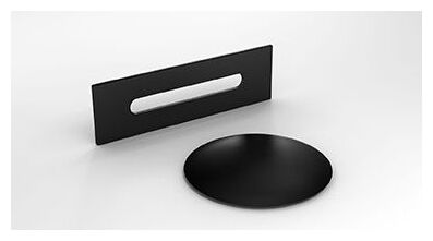 besco ayla 170 wanna wolnostojąca + maskownice czarne 170x80 (was-170-acz) 