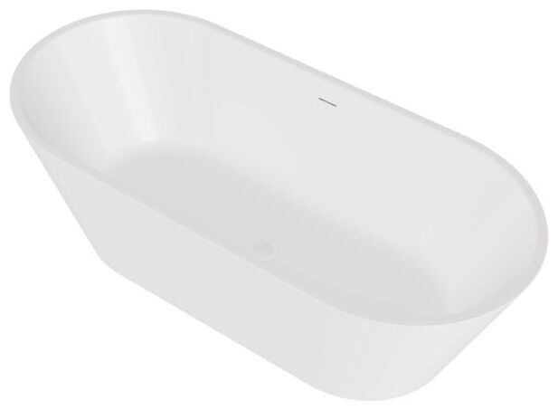 besco deeva 150 wanna wolnostojąca + maskownica odpływu gun metal 150x75 (wwa-150-dgm) - zdjęcie nr: 4