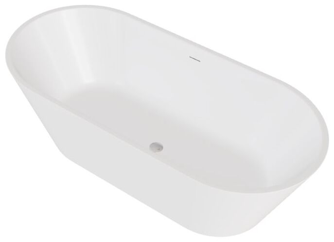 besco deeva 170 wanna wolnostojąca + syfon chrom 170x80 (wwa-170-dch) 