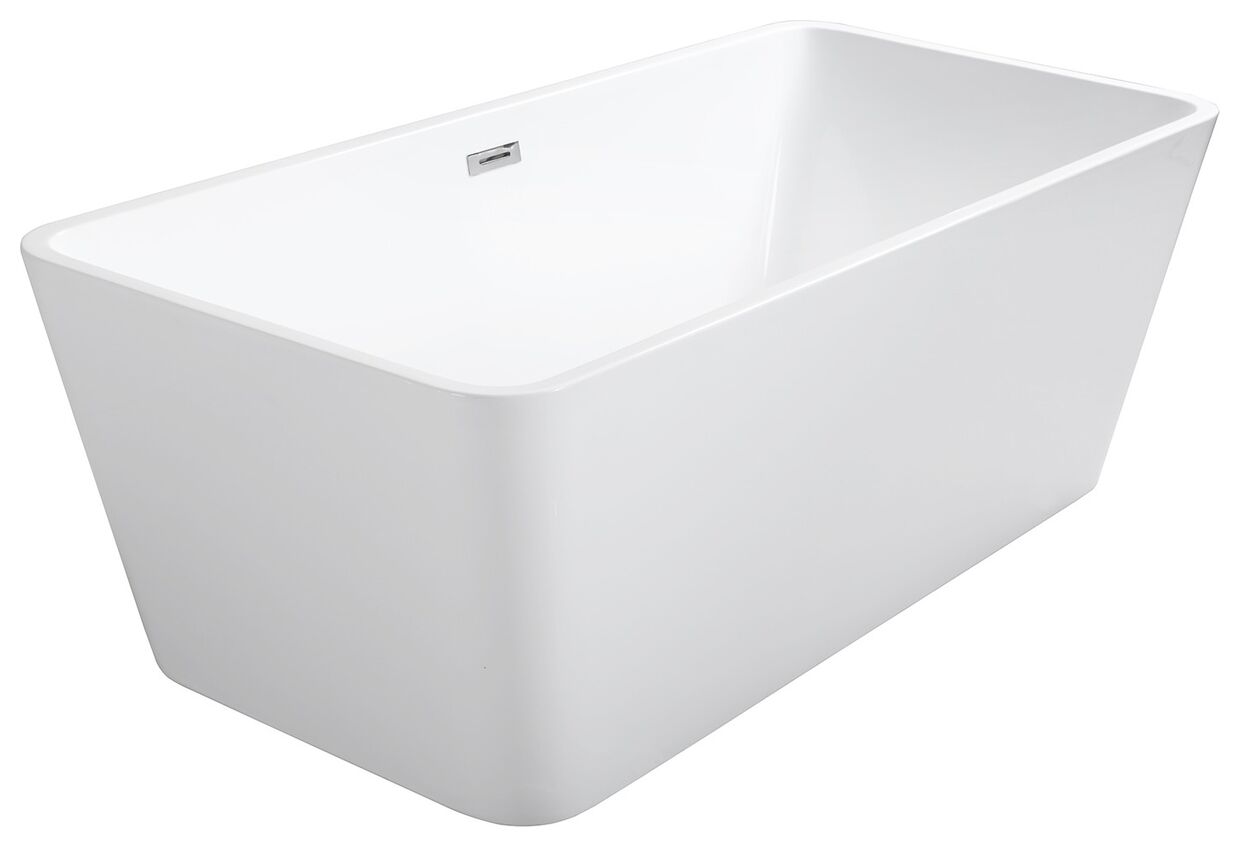 besco evita 160 wanna wolnostojąca + maskownice białe 160x80 (was-160-ebi) 