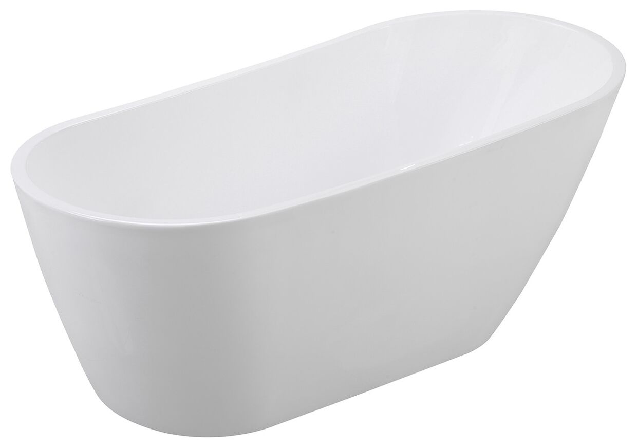 besco melody 150 wanna wolnostojąca + maskownice chrom 150x80 (was-150-m) - zdjęcie główne