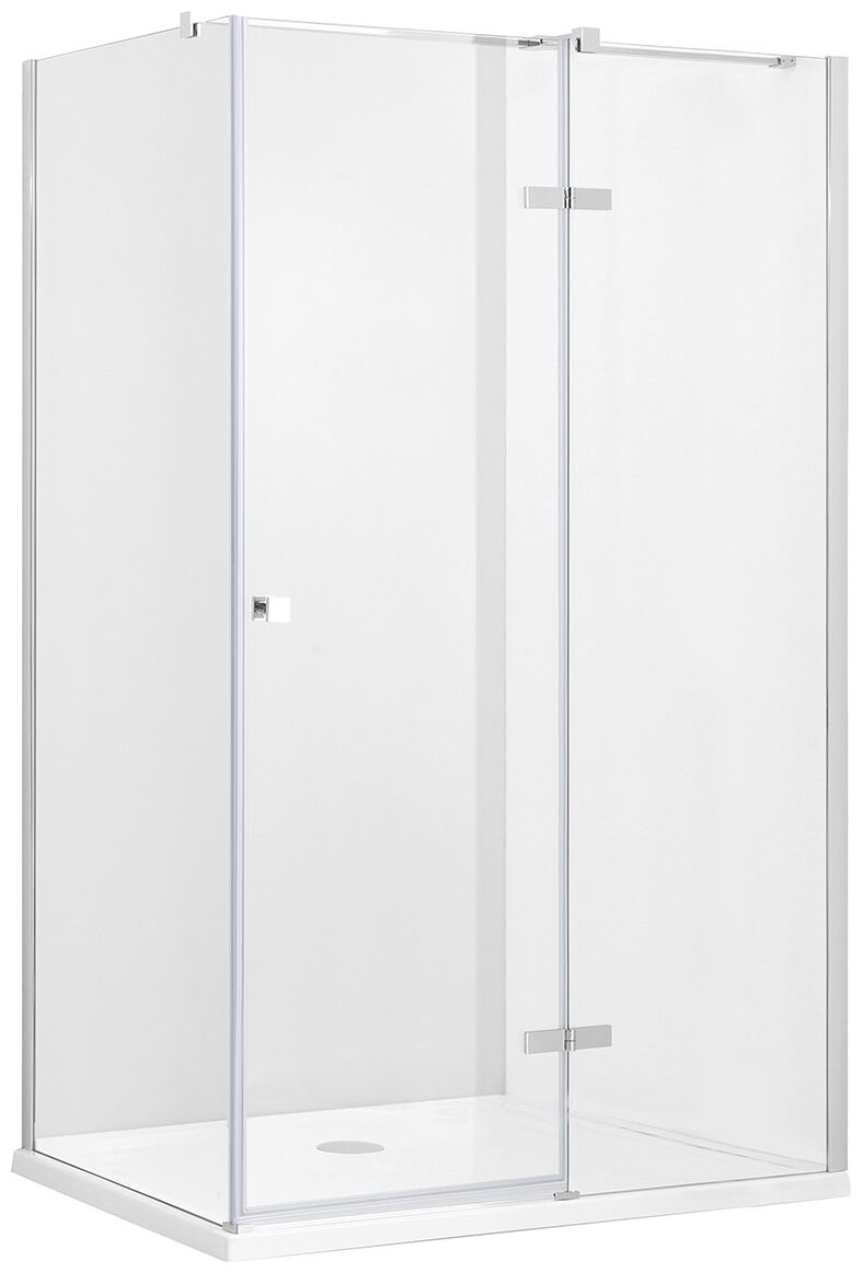 besco pixa 100 p kabina prostokątna prawa szkło przejrzyste 100x80x195 (ppp-108-195c) 