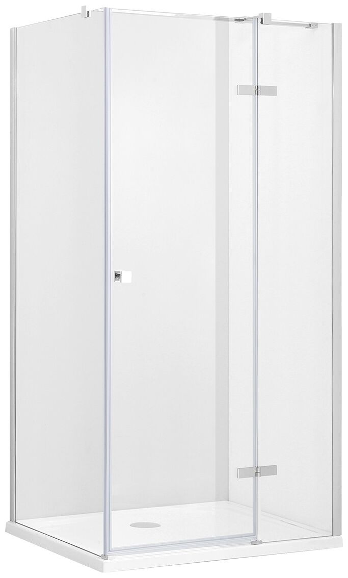 besco pixa 90 p kabina kwadratowa prawa szkło przejrzyste 90x90x195 (pkp-90-195c) - zdjęcie główne