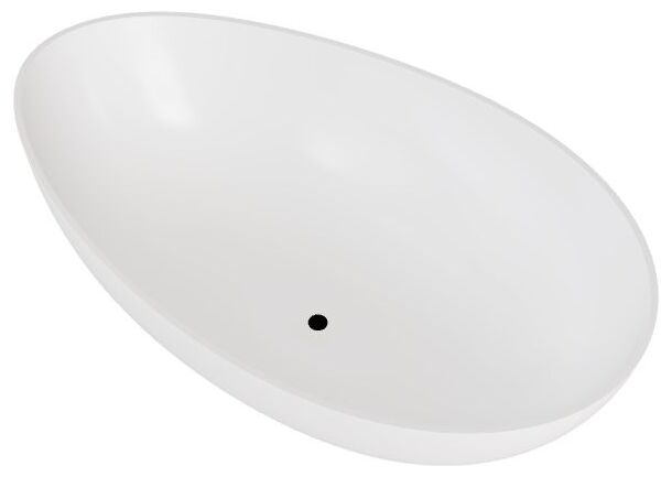 besco siya 160 wanna wolnostojąca + klik-klak czyszczony od góry czarny 160x92 (wmd-160-skb) 
