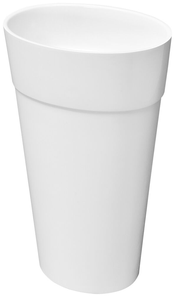 besco uniqa umywalka wolnostojąca + klik-klak chrom 32x46x84 (umd-u-wo) 