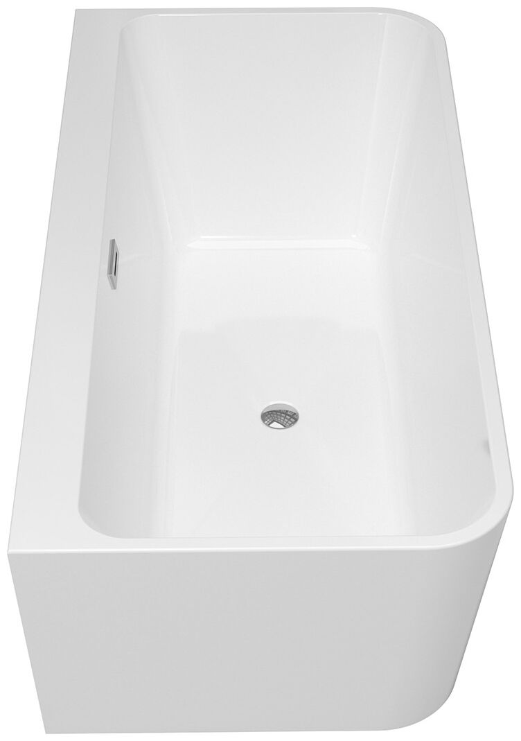 besco varya 150 wanna wolnostojąca + maskownice chrom 150x75 (was-150-vr) 