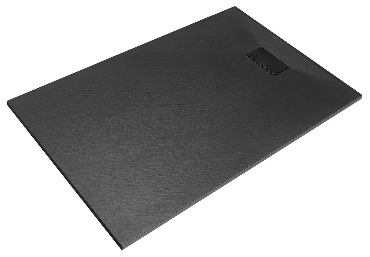 besco vexo black 130 brodzik prostokątny 130x90 (bvb-130-90-p) 
