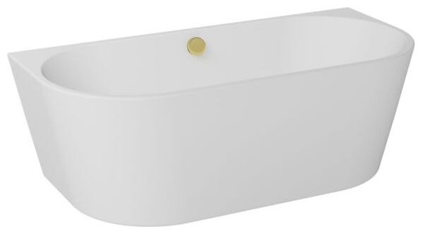 besco vica new 150 wanna wolnostojąca 150x80 klik-klak chrom z napełnieniem przez przelew (was-150vnn) - zdjęcie nr: 3