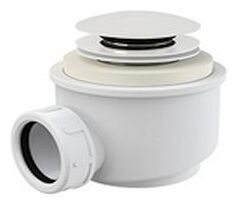 besco viya black & white 160 wanna wolnostojąca + klik-klak biały 160x70 (wmd-160-vww) - zdjęcie nr: 4