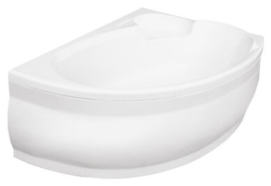 besco finezja nova 155 p wanna asymetryczna prawa 155x95 (waf-155-np) 