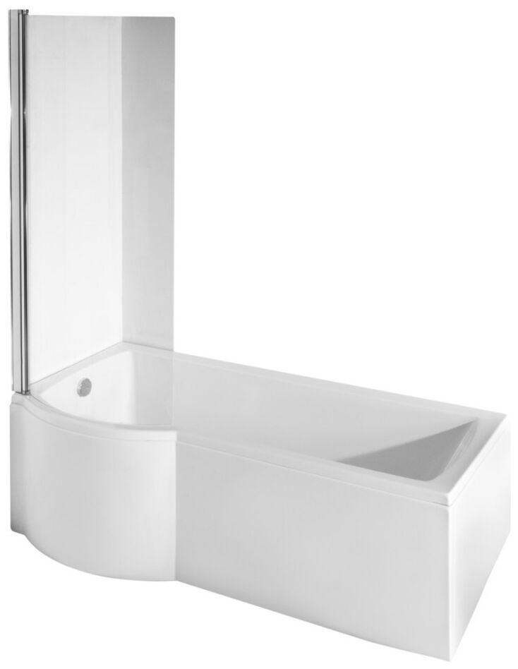 besco inspiro 150 kabino-wanna lewa + parawan 150x70 (#wai-150-nle) 