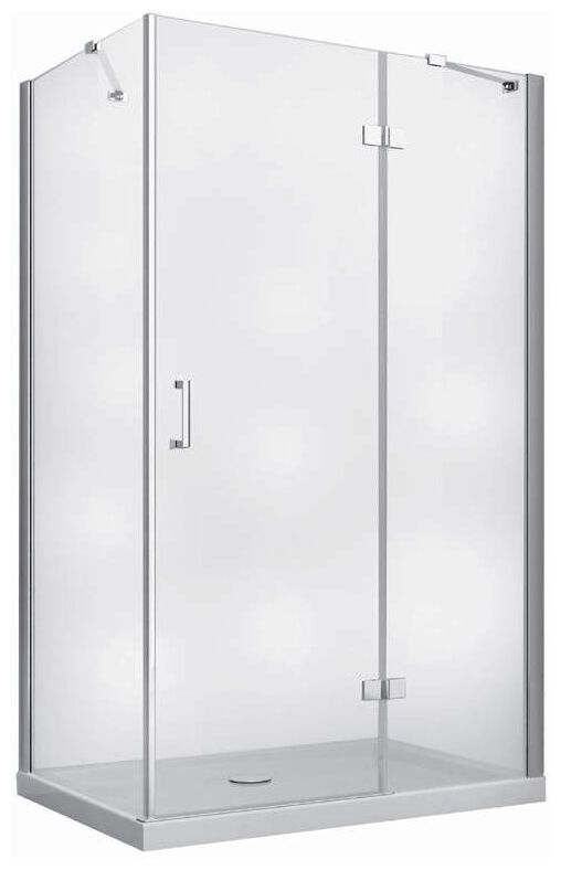 besco viva 120 p kabina prostokątna prawa szkło przejrzyste 120x90x195 (vpp-129-195c) - zdjęcie główne