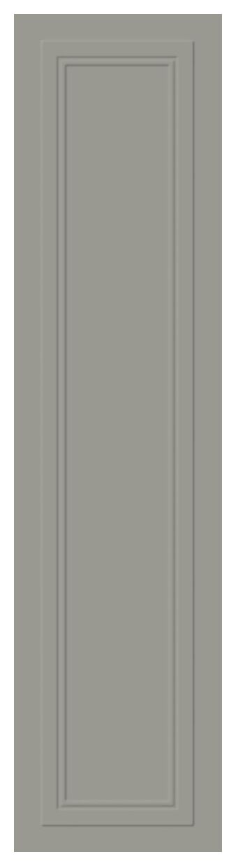 Bestile Boiserie Tomillo płytka ścienna 30x120 - szara płytka w stylu skandynawskim