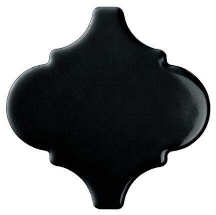 bestile bondi black arabesque shine płytka ścienna 15x15 - zdjęcie główne