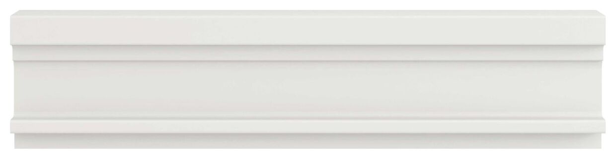 Bestile Boiserie Chair Rail Etereo listwa 7x30 - biała listwa dekoracyjna w stylu skandynawskim