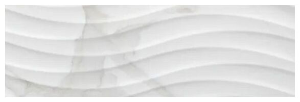bianca ccr148-1 demeter white onda płytka ścienna 25x75 - zdjęcie główne