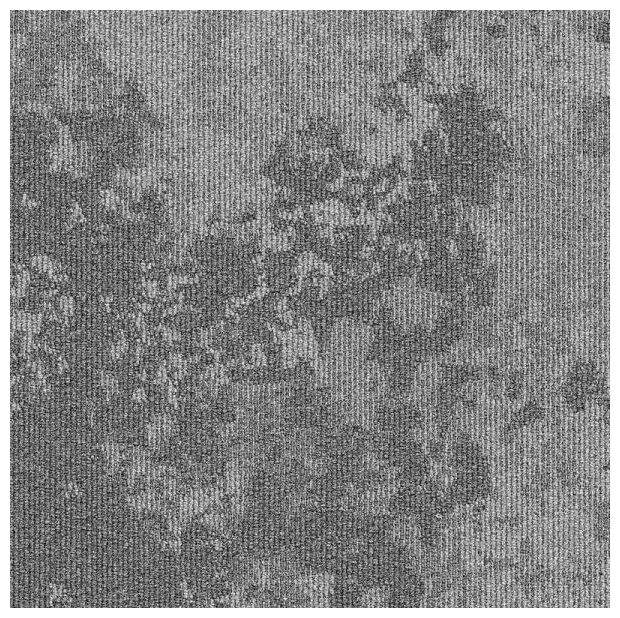 burmatex snowfall 35706 misty grey płytka dywanowa 50x50 - zdjęcie główne