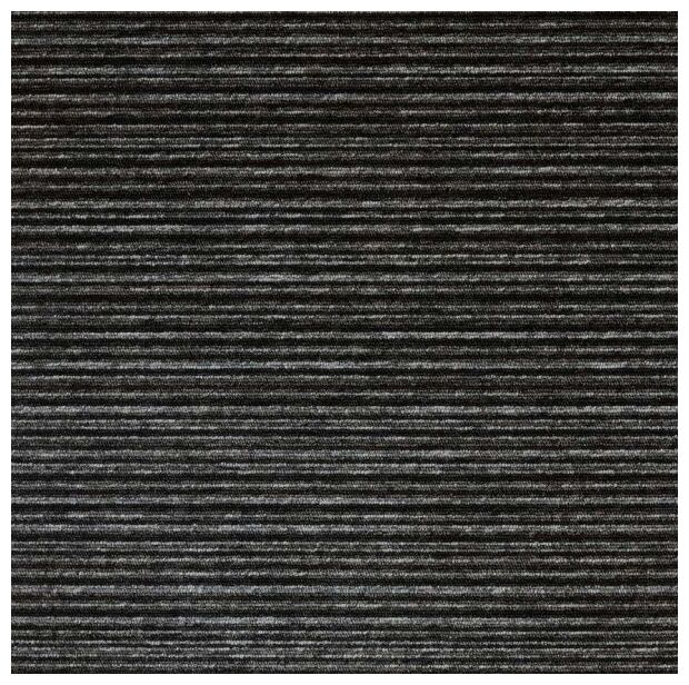 burmatex tivoli 20707 tenerife black multiline płytka dywanowa 50x50 - zdjęcie główne