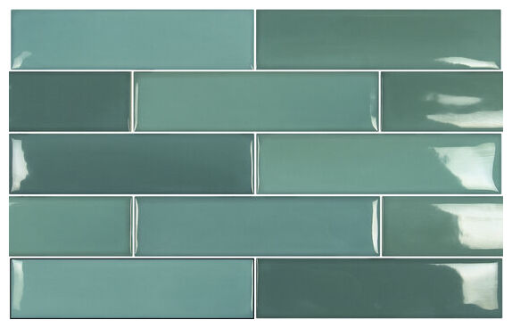 carmen ceramic art bulge acqua płytka ścienna 7.5x30 - zdjęcie nr: 2