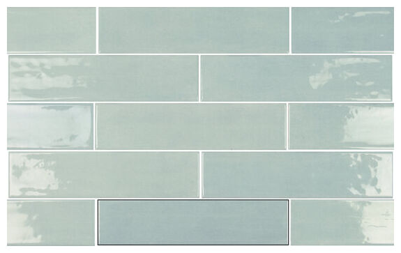 carmen ceramic art mud light green płytka ścienna 7.5x30 - zdjęcie nr: 2