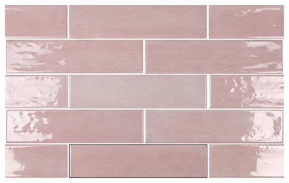 carmen ceramic art mud rose płytka ścienna 7.5x30 - zdjęcie nr: 2