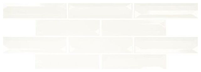 carmen ceramic art refraction snow płytka ścienna 7.5x30 - zdjęcie główne