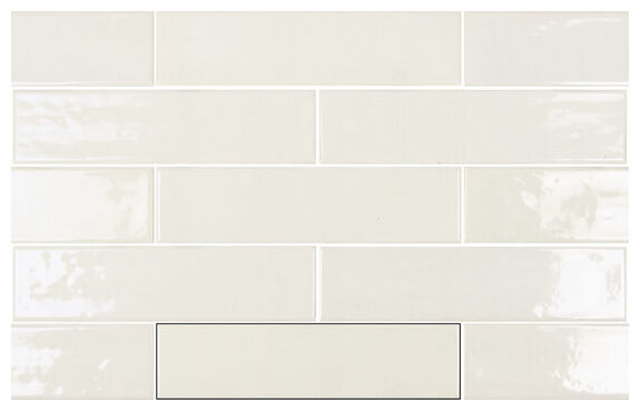 carmen ceramic art mud white płytka ścienna 7.5x30 - zdjęcie nr: 2