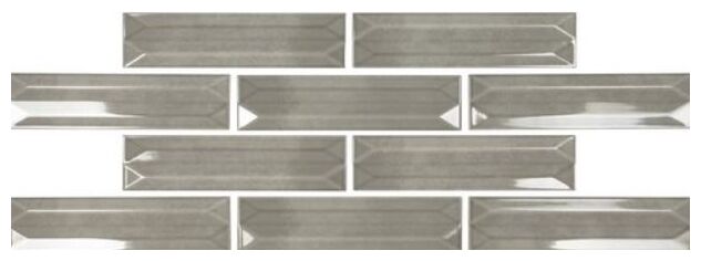 carmen ceramic art refraction smoke płytka ścienna 7.5x30 - zdjęcie główne