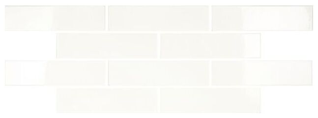 carmen ceramic art reality snow płytka ścienna 7.5x30 - zdjęcie główne