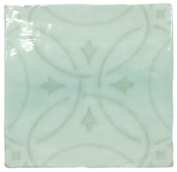 carmen ceramic art amalia acqua płytka ścienna 13x13 - zdjęcie główne