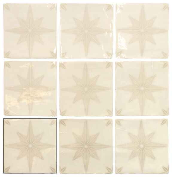 carmen ceramic art carmo beige płytka ścienna 13x13 - zdjęcie nr: 2