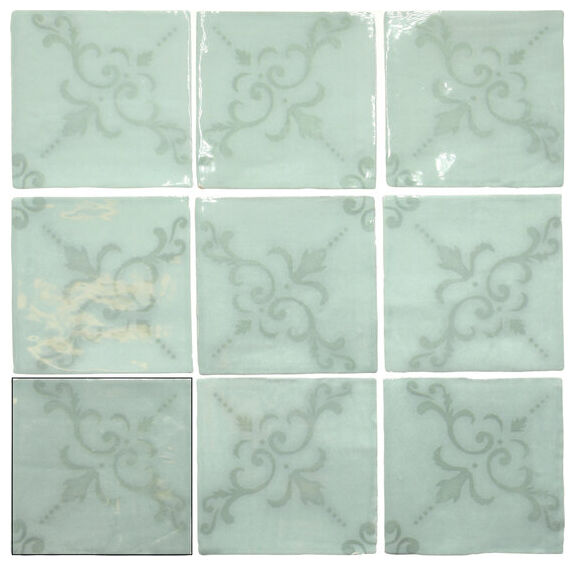 carmen ceramic art moura acqua płytka ścienna 13x13 - zdjęcie nr: 2