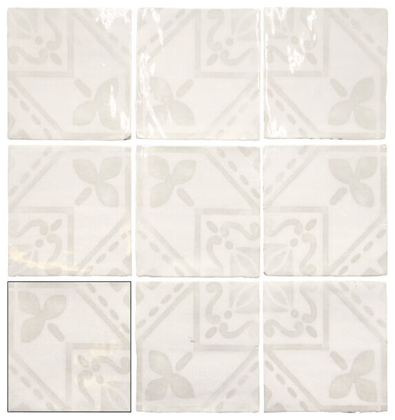 carmen ceramic art tavares white płytka ścienna 13x13 - zdjęcie nr: 2