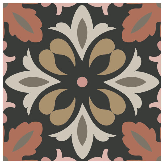 carmen ceramic art daisy day gres 15x15 