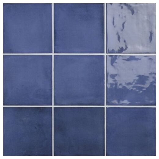 carmen ceramic art fayenza blue gres 12.3x12.3 