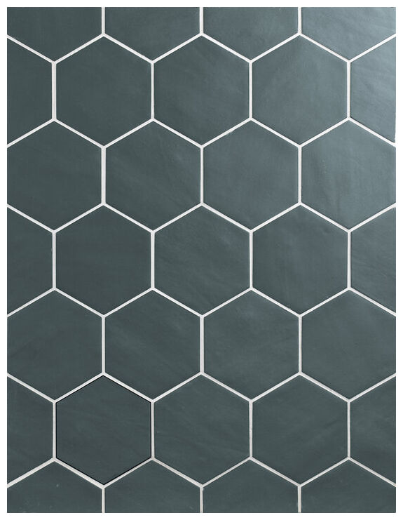 carmen ceramic art off victorian green hexa gres matt 10x11 