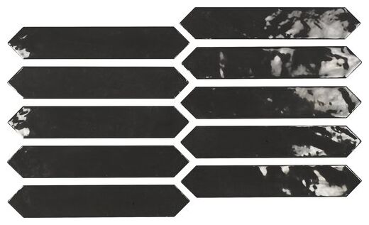 carmen ceramic art on graphite gloss płytka ścienna 4.3x24.3 - zdjęcie główne