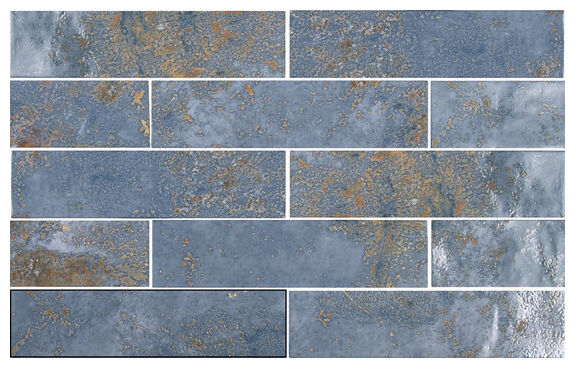 carmen ceramic art dallas blue płytka ścienna 6.3x25 - zdjęcie nr: 2