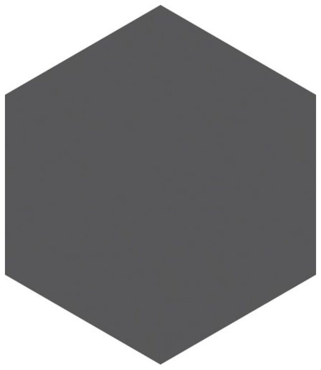 carmen ceramic art hexagon graphite gres 17.5x20.2 - zdjęcie główne