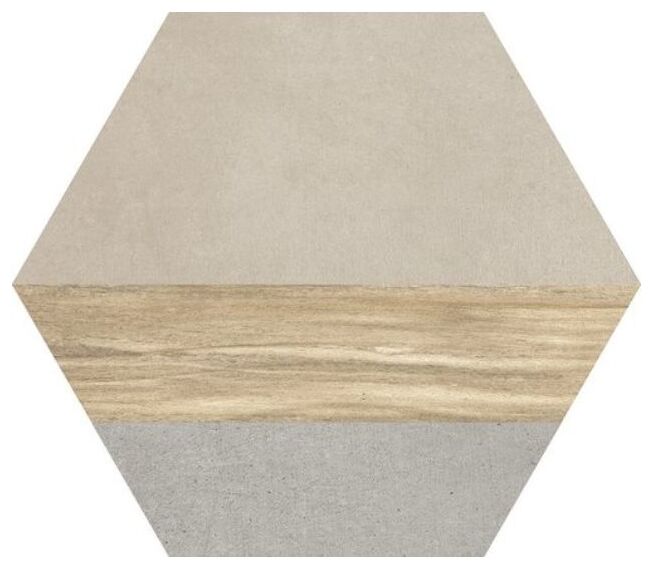 carmen ceramic art hexawork mix gres 21x18.2 - zdjęcie główne