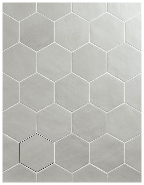 carmen ceramic art off grey hexa gres matt 10x11 - zdjęcie nr: 2