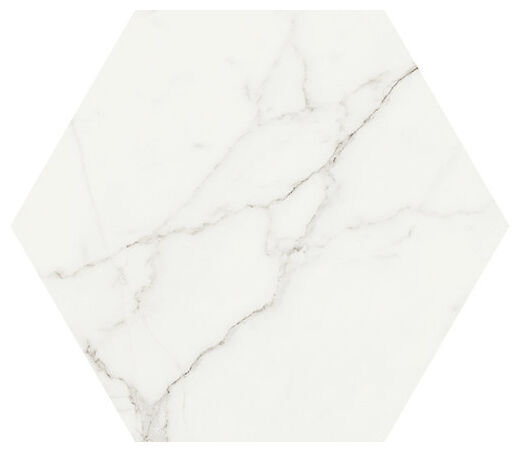 carmen ceramic art verona white hexagon gres 13.9x16 - zdjęcie główne