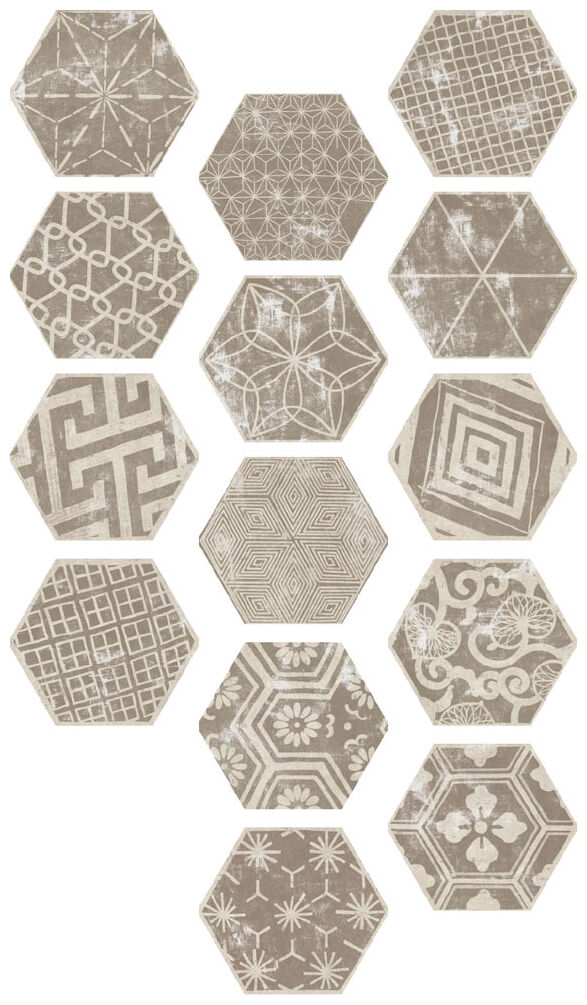 carmen ceramic art iowa ivory mix gres 23x26 - zdjęcie główne